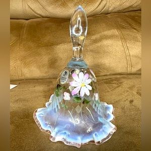 Fenton ruffled bell 6”
